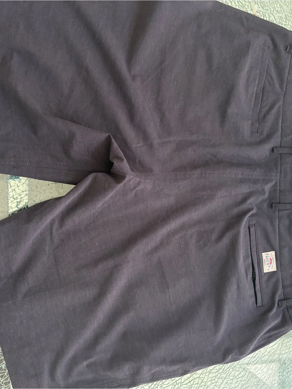 Men's Flat Front charcoal All Day 40 regular Shorts
